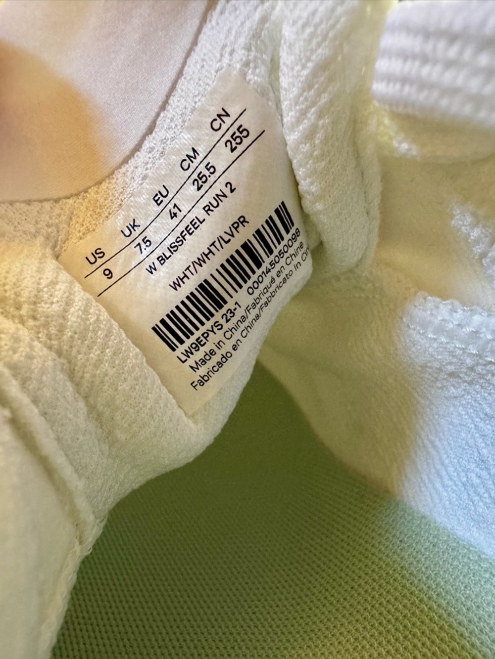 Lululemon Women's Blissfeel 2 Running Shoe White Size 9 - Picture 13 of 13